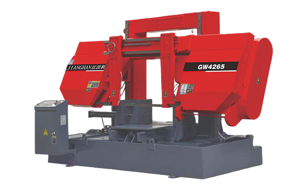雁江GW4265双柱龙门卧式带锯床