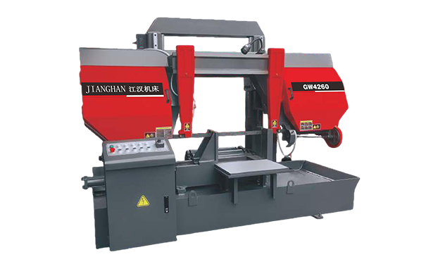 雁江GW4260双柱龙门卧式带锯床
